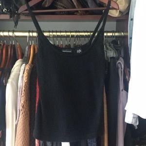 Linen/Cotton crop top small